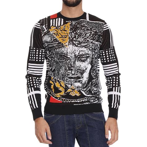 men's versace jumper|Versace jumper men's sale.